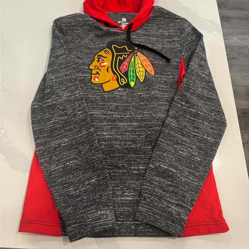 NHL fanatics hoodie Men’s S Chicago Blackhawks hockey